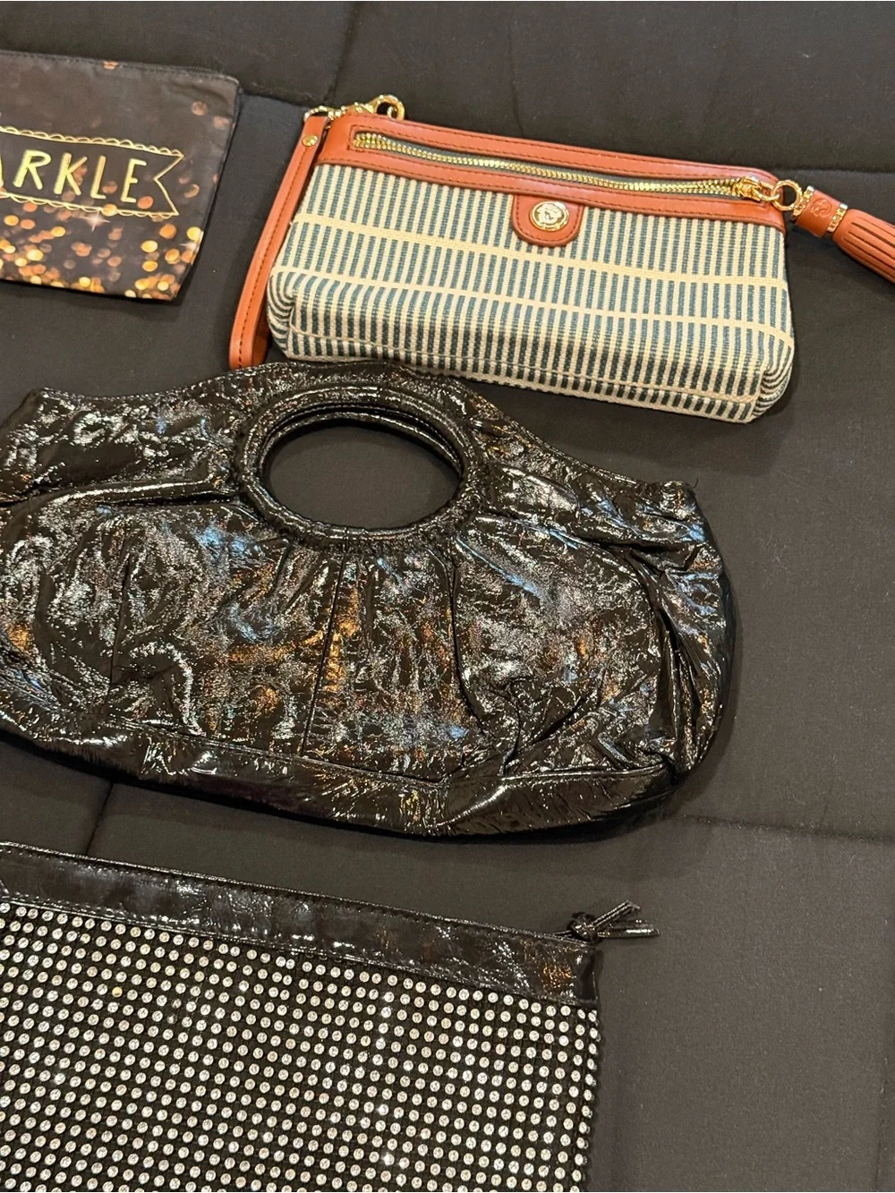 Cosmetic Bag & Clutch Lot – Spartina 449, Katie Loxton, Free People + More